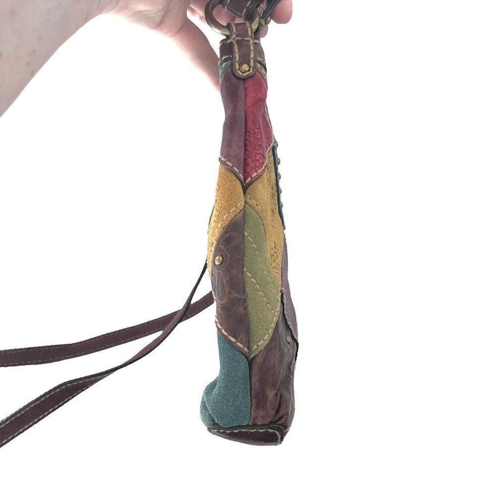 Fossil Multicolor Patchwork Crossbody Bag - image 7